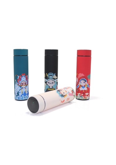 River World Termos Paslanmaz Çelik Göstergesi Dijital Renkli