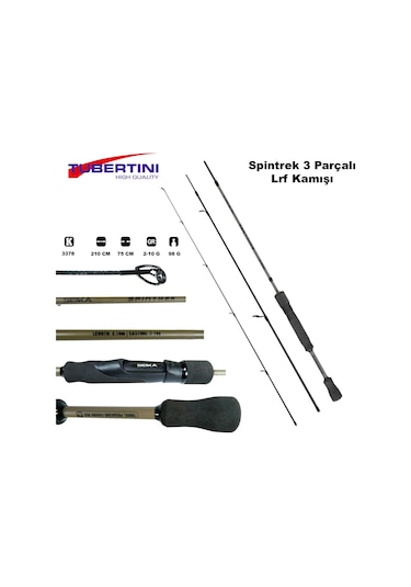 Tubertini Spintrek 2.10m 2-10g Lrf Kamışı