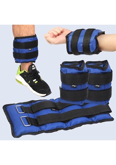Leyaton 2 KG x 2 Adet El Ayak Bilek Kas  Ağırlık Seti