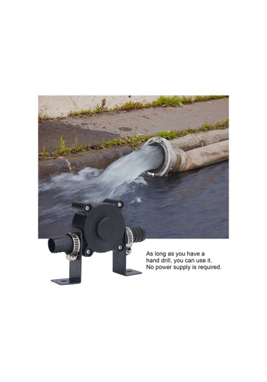 Geeroyoo El Matkap Bağlı Elektrikli Santrifüj Pompa, Su Taşıma İçin Mini Kendinden Emici, Dayanıklı Plastik Ve Paslanmaz Çelik Aksesuar