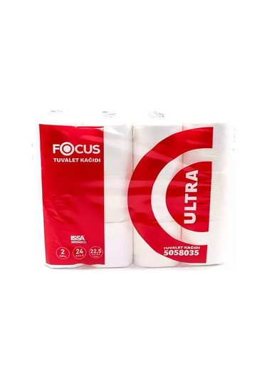 Focus Ultra Tuvalet Kağıdı 24x3 72 Li Paket