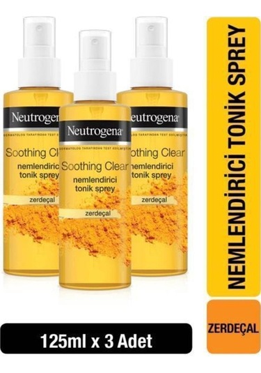 Neutrogena Soothing Clear Tonik 125 ML x3
