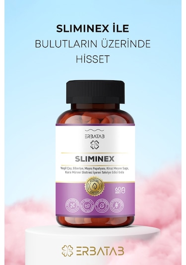 Erbatab Sliminex Takviye Edici Gıda 60 Kapsül