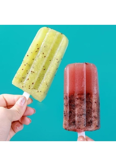 Jms Güvenli Buz Lolly Kalıpları Gıda Sınıfı Bpa İçermeyen Buz Küpleri Yapımı Beyaz