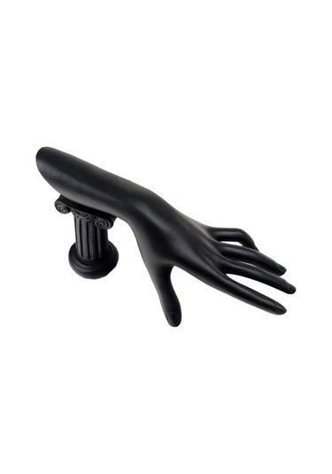 Trendooze Yüzük Tutucu Takı Siyah Raf Manken Kadın Eldiven El Ekran Bilezik Zz