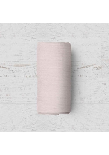 Maki %100 Pamuk 180X200 Battal Boy Lastikli Çarşaf Takımı Pembe