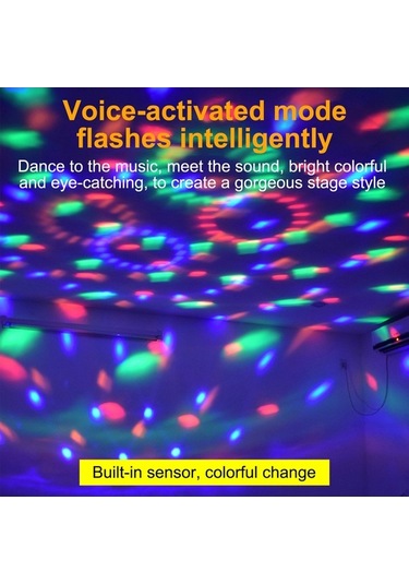 Ulzyvf 3w 5v Araba İç Dekoratif Işık Led, 300mah Pil, Ses Sensörü, Usb Şarjlı, Kendiliğinden Hareketli/kapatma Modu Diğer