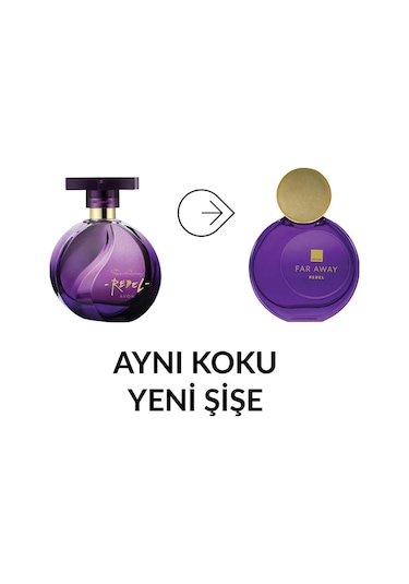 Avon Far Away Rebel Kadın Parfüm EDP 2 x 50 ML