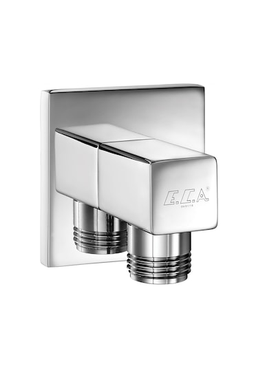 Eca Delta Ankastre Gömme Banyo Bataryası Duş Seti Tüm Parçalar Dahil Tavandan Krom