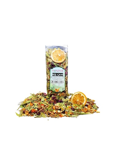Hanzade Bitkisel Kış Çayı 200 Gr Zengin İçerikli