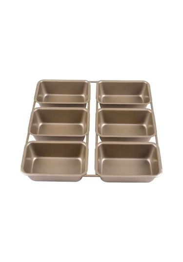 Symbee Ev Fırıncıları İçin 12 İnç Kare Karbon Çelik Brownie Kalıbı - Evde Pasta Pişirme Araçları Haki