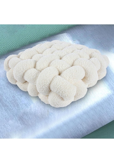 Suntek Modern Düğüm Yastık Yumuşak Mat Cafe Yatak Odası