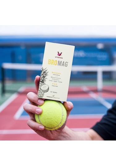 Vitisfera Bromag Bromelain Magnezyum Kompleks Vitamin B6 60 Tablet