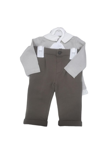 Babydoll 2li Takım Babydola Kahverengi-10190 Kahverengi