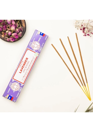 Satya Lavanta Aromalı Masala Çubuk Tütsü