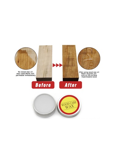 Springsun Mobilya Cilası - Doğal Balmumu İle Ahşap Koruma Ve Parlatma 100g