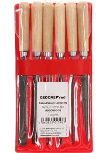 Gedore Red 6 Parça Saatçi Eğe Takımı