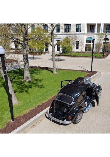 Metal Araba Çek Bırak Vw Bettle Modifiye Siyah Sesli Ve Işıklı Diğer