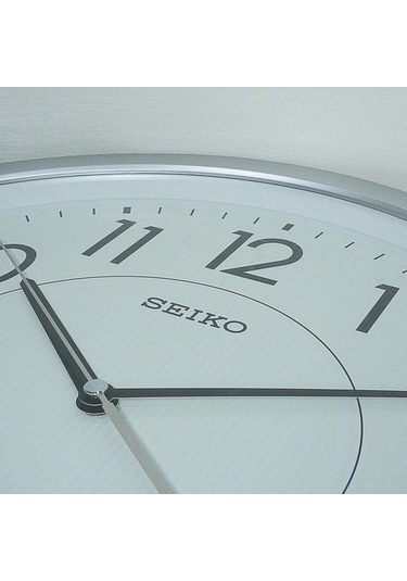 Seiko Qxa629s Sessiz Saniye Lumibrite Dekoratif Duvar Saati Kahverengi