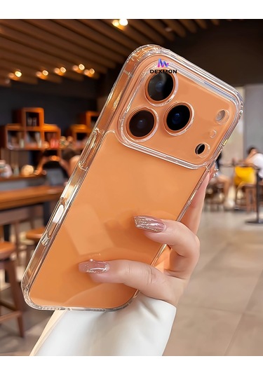 İphone 17 Pro Max Uyumlu Kamera Korumalı Şeffaf Esnek Silikon Kılıf Şeffaf
