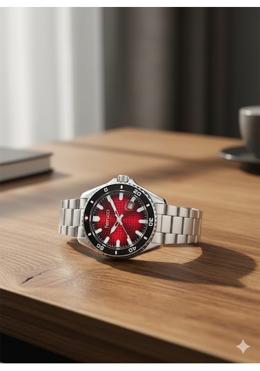 Ferrucci Erkek Kol Saati Gümüş Ve Siyah Renk, Siyah Kadran - Şık Metal Kordon, 2 Yıl Garantili Metalik