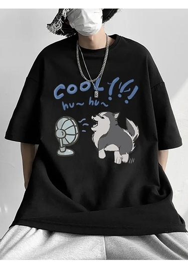 Startmore Cool Dog Oversize Unisex Siyah
