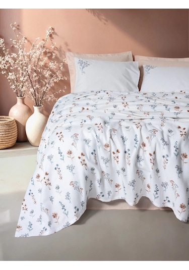 Cotton Box Estiva Tek Kişilik Pike Takımı Brier Somon Somon