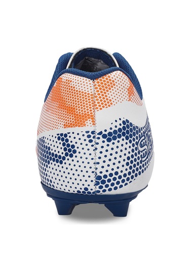 Slazenger CYPRUS KR Erkek Halı Saha Beyaz / Saks Mavi Futbol Ayakkabısı