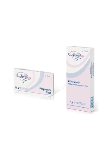 Surelab Ultra Erken Gebelik 1 Test + Gebelik Testi 1 Test