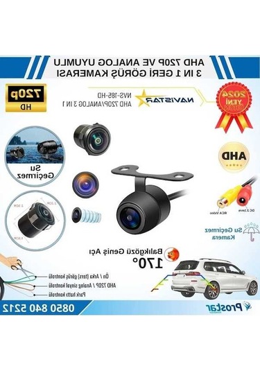 Didadodo Balıkgözü Kelebek Ahd 720p & Analog Çevrilebilir 170 Derece Gen, Optik Filtreli