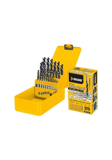 Sgs 1420 25 Parça Hss Matkap Ucu Seti