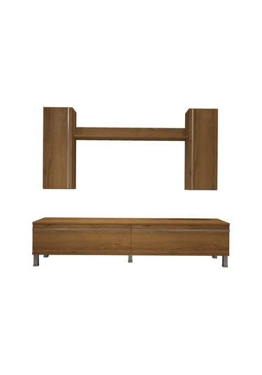 Decoraktiv Eko 7 Mdf Std Krom Ayaklı Tv Ünitesi Tv Sehpası Pera