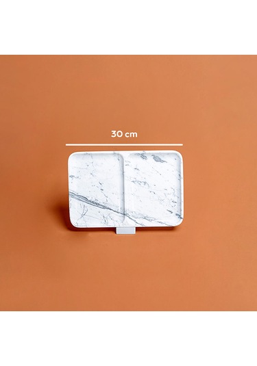 Atarashi Mermer Suşi Tabağı 1 Adet