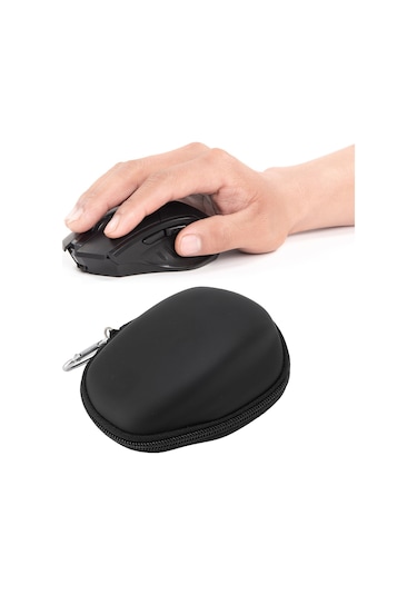 Mufunye Logitech Mx Master 3/3s/2s İçin Sert Kılıf - Darbe Emici, Suya Dayanıklı Pu Malzeme, Taşınabilir Mouse Koruyucu Çantası