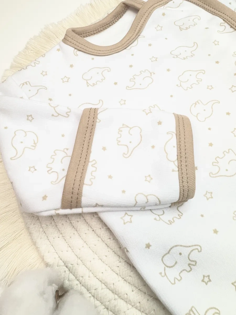 Grafariki Anne Yemekli Yenidoğan Giyim Seti 2 Adet Sıcak Düğmeli 46781337 Sütlü