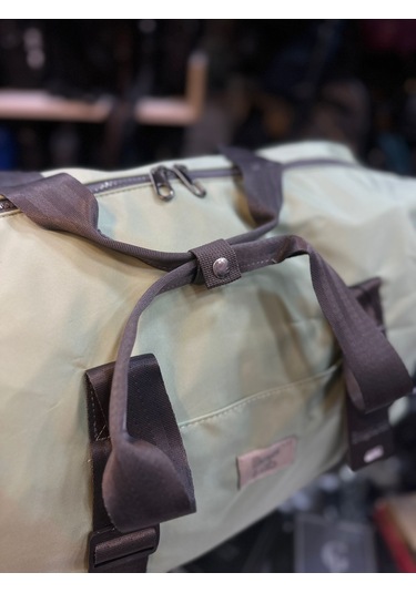 Bagslab Yeşil Su Geçirmez Kumaş Seyahat Spor Çantası-1011 Yeşil