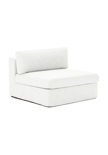 Mode Siesta Pro Kuş Tüyü Orta Modül 01 Kırık Beyaz Keten Kumaş