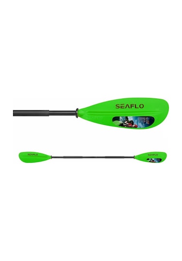 Seaflo Kano Küreği Yeşil. 220Cm. İki Parçalı