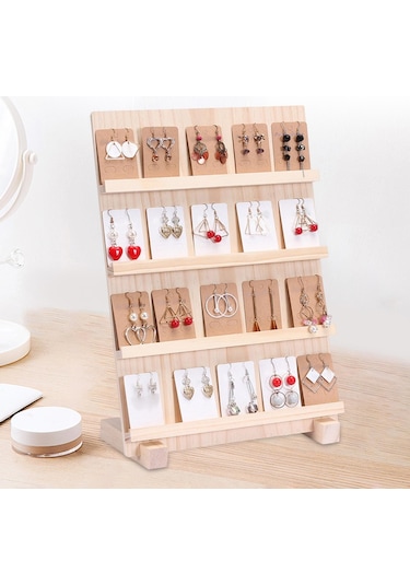 Suntek Magideal Tabanlı Küpe Ekran Standı Taşınabilir Kart 4 katman