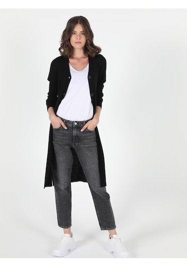 Colin's  Slim Fit  Kadın Siyah Hırka CL1050577_Q1.V1_BLK