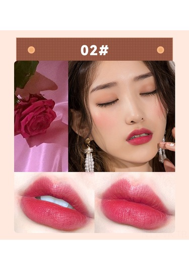 Vkemall Çok Renkli, Uzun Süre Dayanıklı Ve Mat Bitişli Ruj Seti - Her An İçin İdeal Hediyelik