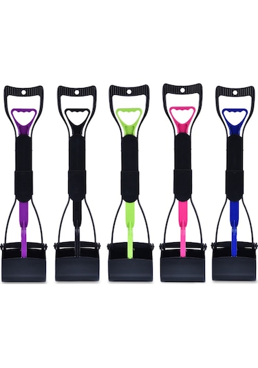 18'' Uzun Saplı Kaka Toplayıcı Çöp Torbası Ve Kemik Şeklinde Saklama Kutusu Katlanabilir Evcil Hayvan Kaka Toplayıcı Köpekler Ve Kediler İçin