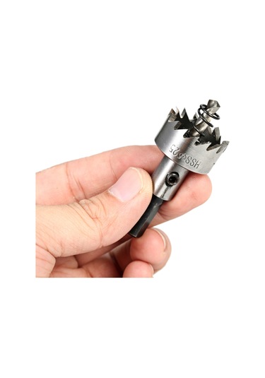 Yaozixia 5 Adet Yüksek Hızlı Çelik Delik Testeresi Kesici Alet Testere Dişli Hss Matkap Uçları Seti 16/18.5/20/25/30mm Elektrikli Delme Aletleri