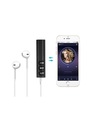 Kablolu Hoparlör Kulaklıklar İçin Bluetooth Adaptör Mini Boy, Klipsli, Taşınabilir