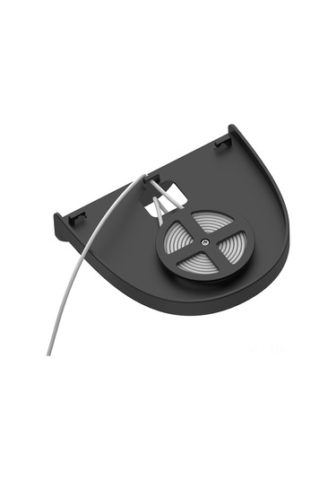 Xindoker Homepod Mini İçin Duvar Montajlı Hoparlör Tutucu - Kabloları Gizle, Kolay Kurulum, Abs Malzeme, Siyah