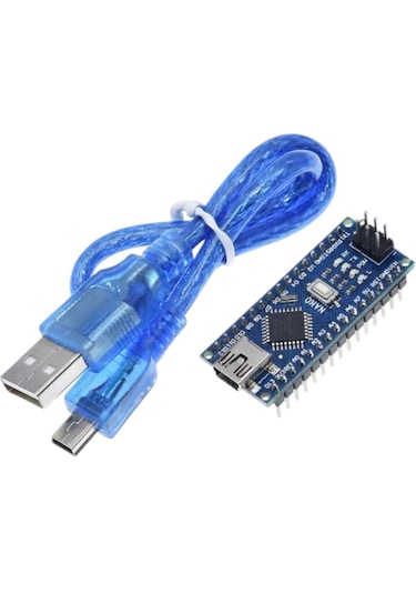 Arduino Nano Klon Ch340 + Usb Kablo 1 Adet