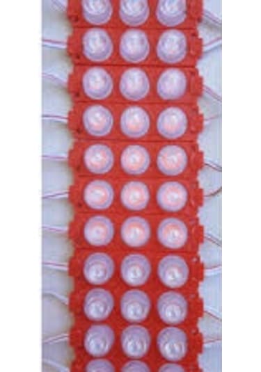 12 VOLT 3LÜ 3 WATT MODUL LED KIRMIZI ( 10 ADET )