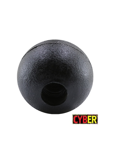 M8 Somunlu Çap 27 Plastik Top Sıkma Kolu