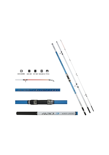 Sunset Ocean Obsession Power 420cm 100-200g Surf Kamışı