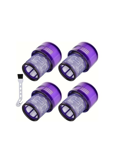 Xuweiwei 4 Adet  V11 V15 Sv14 Sv15 Hepa Filtre Yedek Parçaları Cyclone Absolute Animal Elektrikli Süpürge Aksesuarları